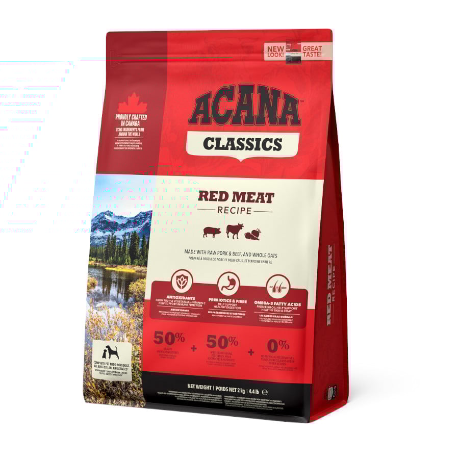 2 KG Acana Classic Red Meat Borrego Ração para cães