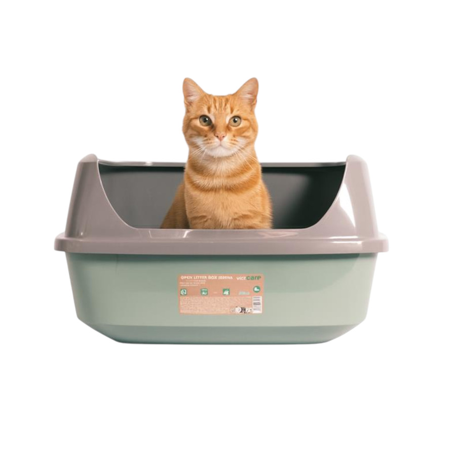 Nice Care Eco Caixa de areia verde para gatos
