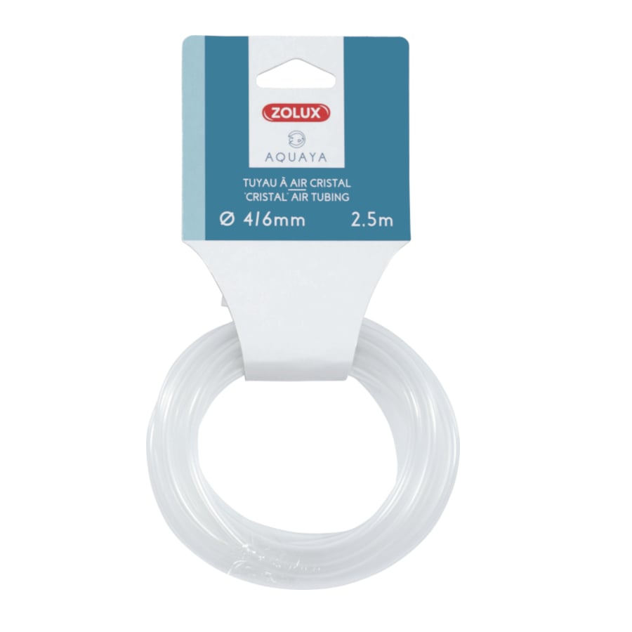 Tubo de ar Zolux para aquários de água doce e salade 4,6 mm
