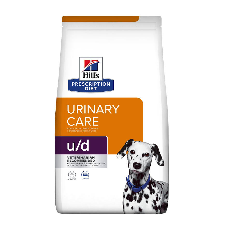 2 x 4 kg Hill's Prescription Diet Urinary Care u/d ração para cães Pack poupança!