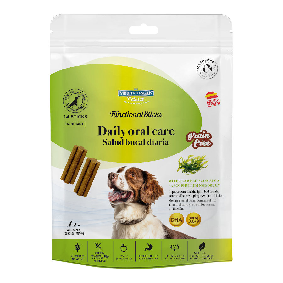 0.11 KG Serrano Sticks Functional Daily Oral Care para cães