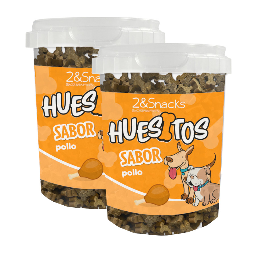 0.6 kg 2&Snacks Biscoitos Frango para cães