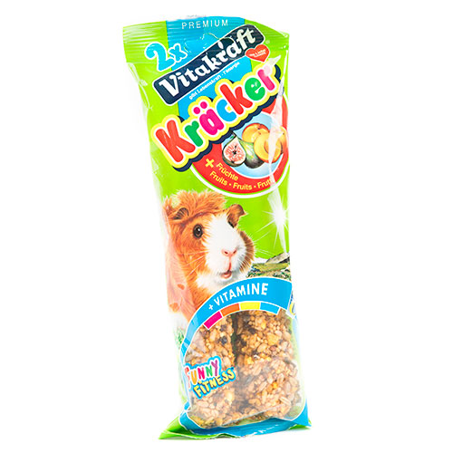 Barritas para cobaias com frutas Vitakraft 2uds