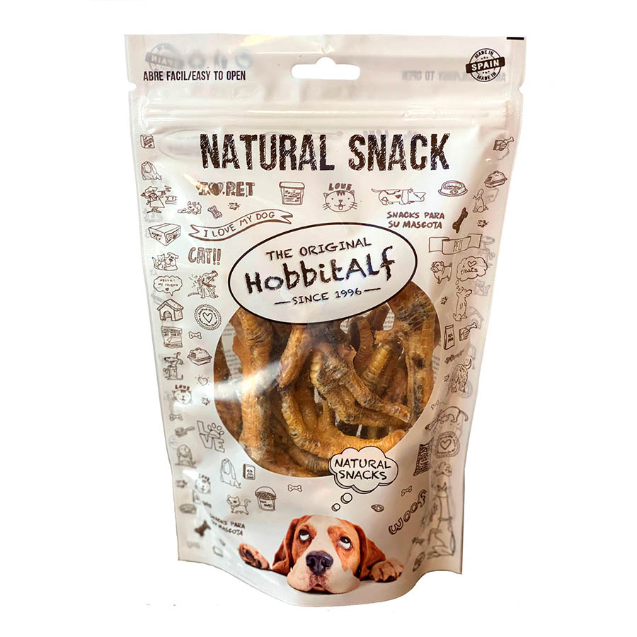 0.25 KG Hobbitalf Pés de Frango para cães