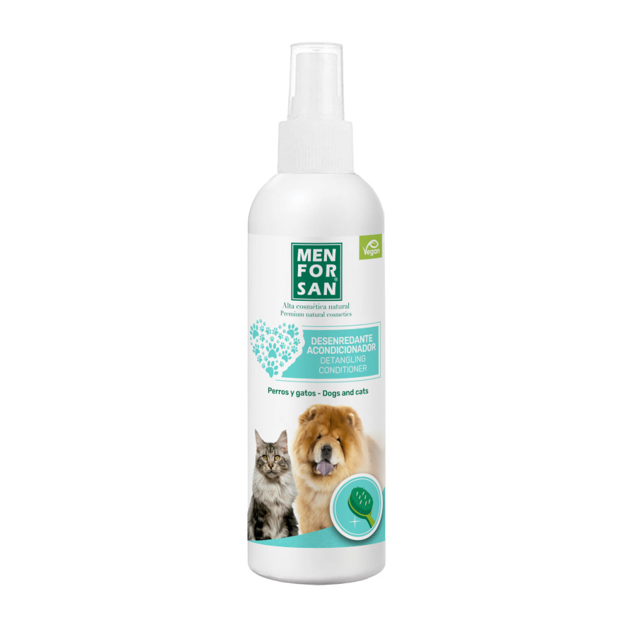 0.125 L Menforsan Spray Desembaraçante e Condicionador para cães