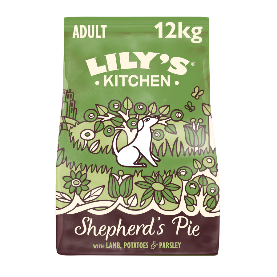 12 kg Lily's Kitchen Adult Cordeiro ração para cães