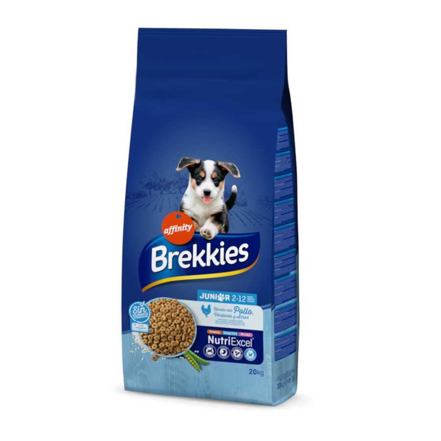 Affinity Brekkies Junior Frango ração para cães