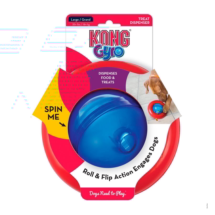 Kong Gyro porta-snacks para cães