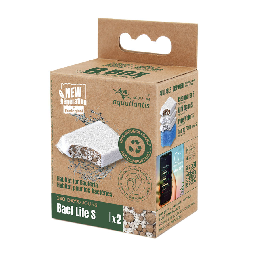 0.04 KG Aquatlantis B-Box Bact Life Filtro de aquário