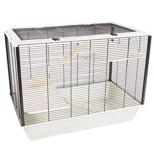 Cage for hamster Technical Pet Wood with 3 floors and wheel