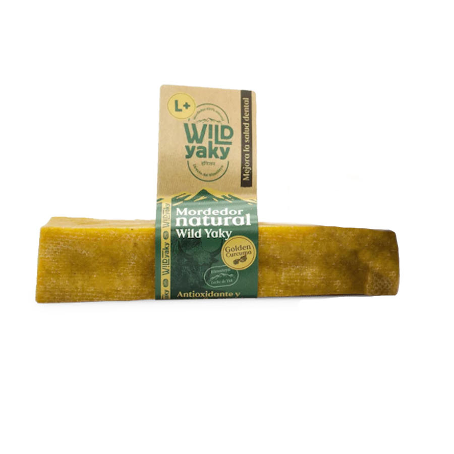 1 stick Wild Yaky Barra Mastigadora com Curcuma para cães