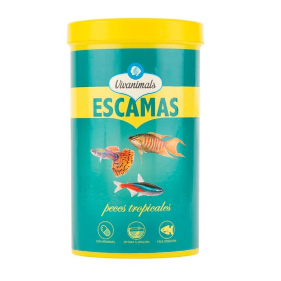 Vivanimals Escamas para peixes tropicais