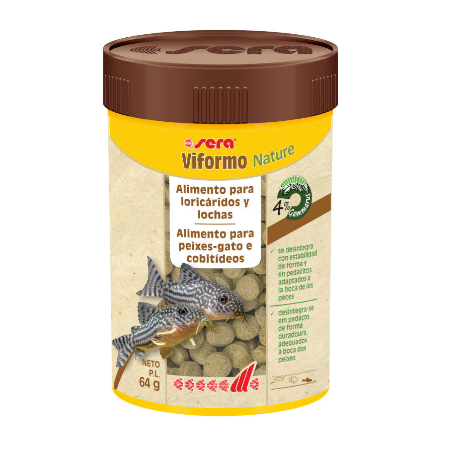 0.1 L Sera Viformo Nature Alimento para peixes do fundo