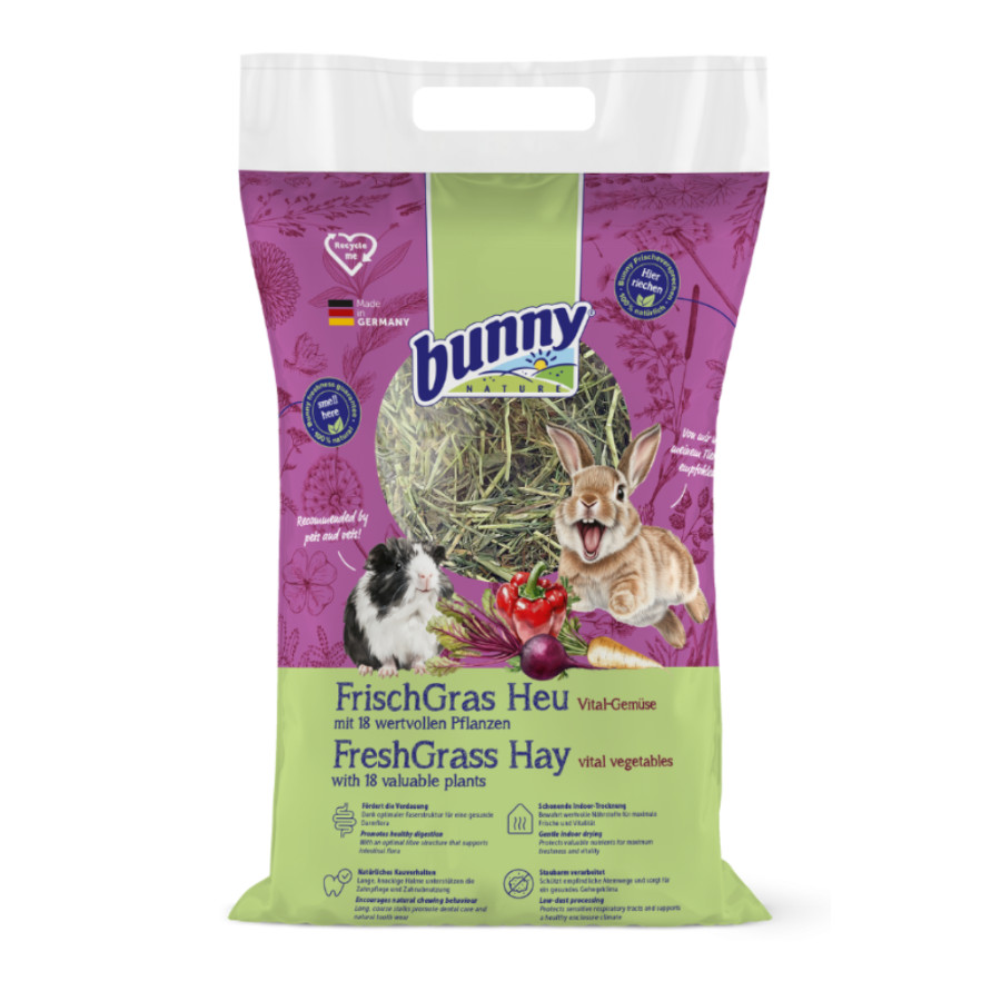 0.5 KG 0.5 KG Bunny Fresh Grass Feno de Vegetais para roedores