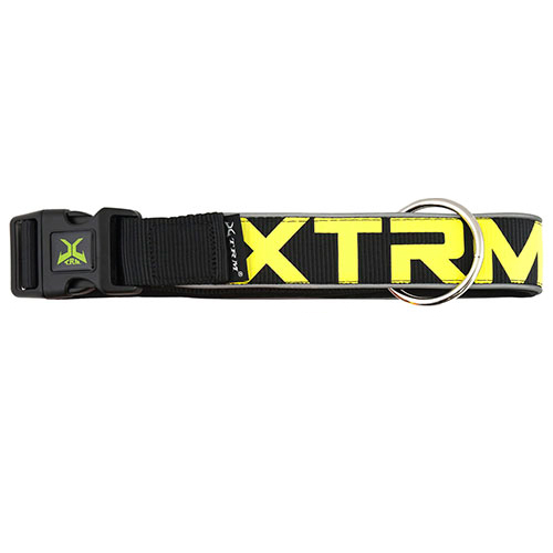 Nayeco X-TRM Neon Flash Coleira Preta para cães
