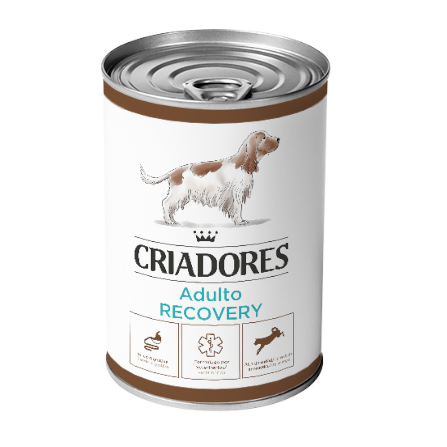12 latas x 400 g Criadores Adulto Recovery lata para cães Pack poupança!