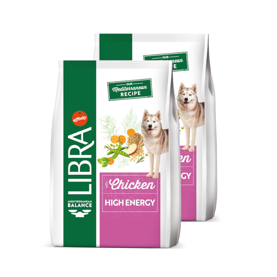 2 x 12 kg Libra Adult Carne de Vaca ração para cães