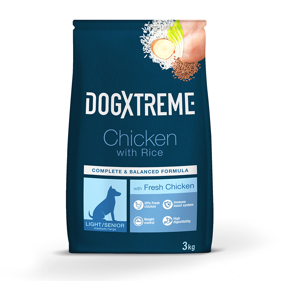 Dogxtreme Senior Light Frango Ração para cães