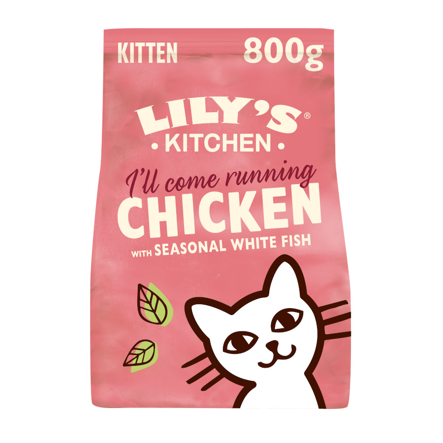 0.8 KG Lily's Kitchen Kitten Frango ração para gatos