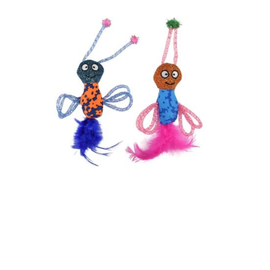 Flamingo JG Abelha Asli de peluche para gatos