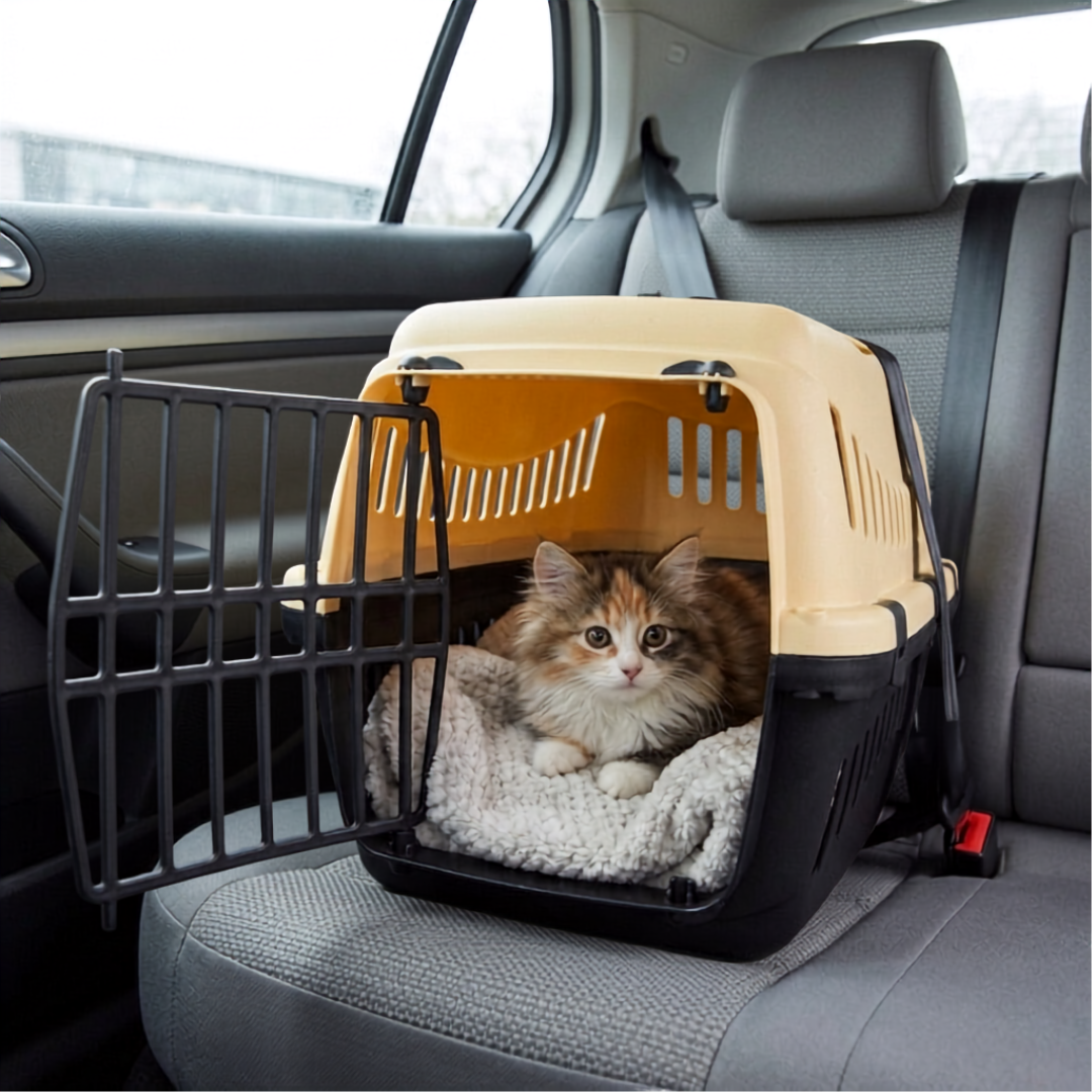 TK-Pet Senda Gipsy Transportadora Amarela para cães e gatos