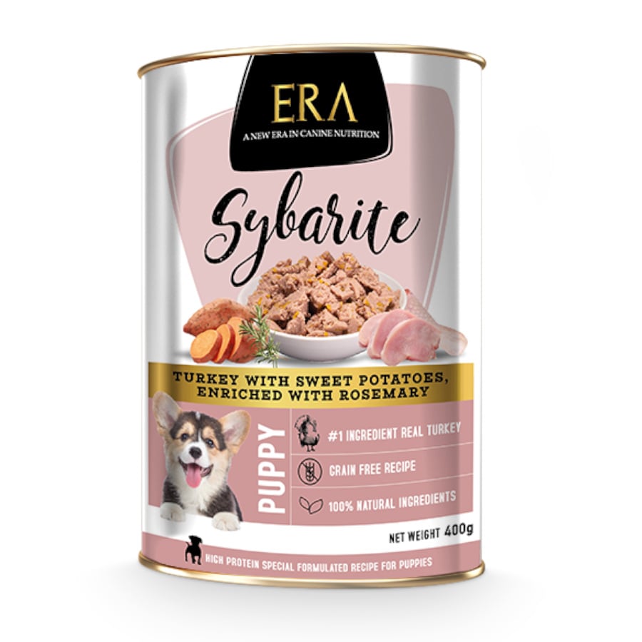 400 g ERA Sybarite Peru com Batata Doce e Alecrim patê em lata para cachorros