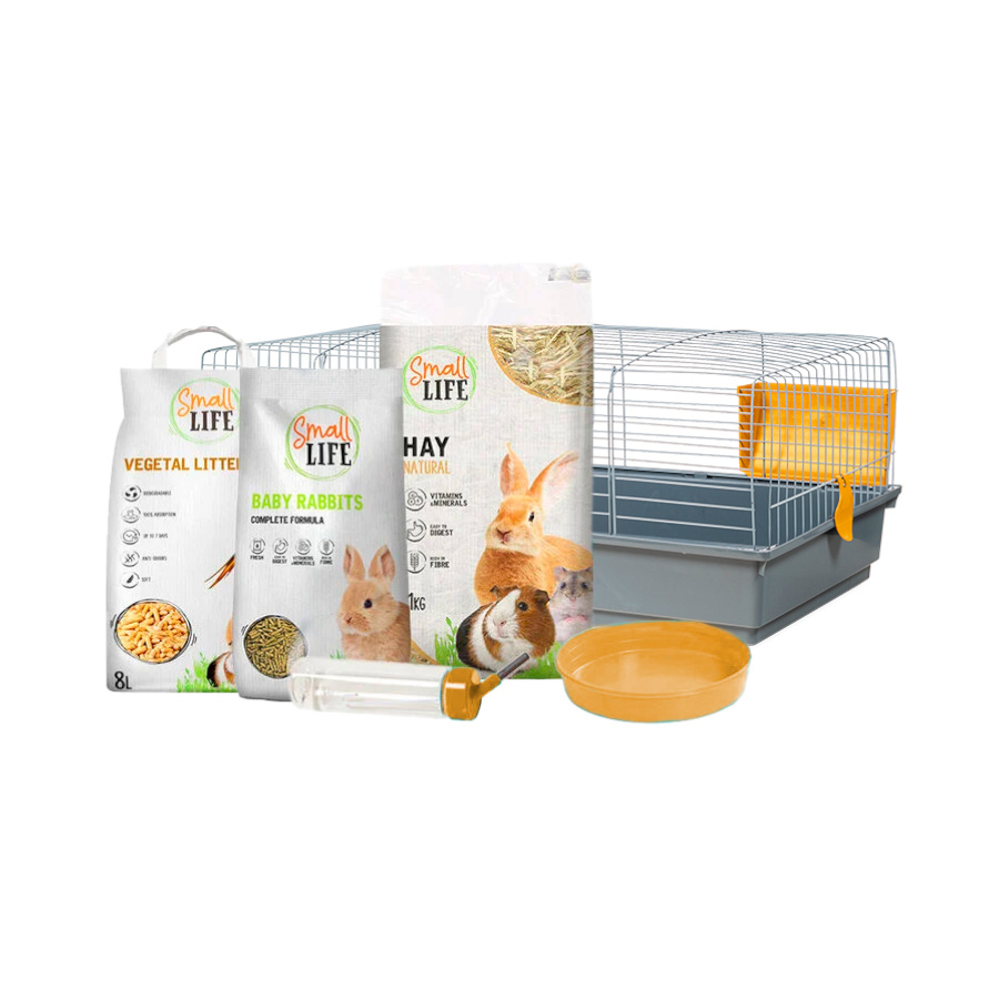 6.5 KG Small Life Kit de Iniciação para coelhos