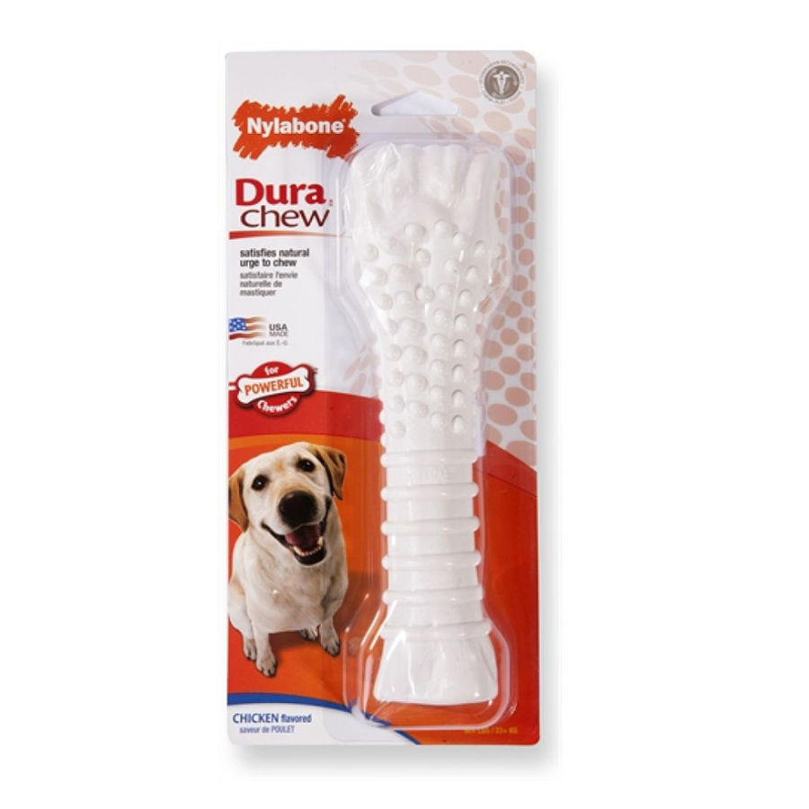 Nylabone Dura Chew Wolf osso mordedor de nylon para cães , , large image number null