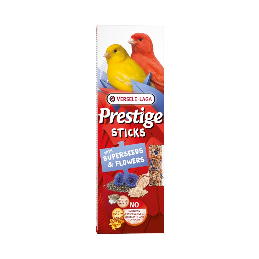 Versele-Laga Prestige Sticks Super sementes e flores para canários
