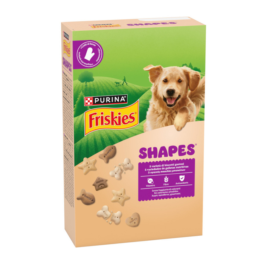 2 uds. x 800 g Friskies Biscoitos Shapes para cães Pack poupança!