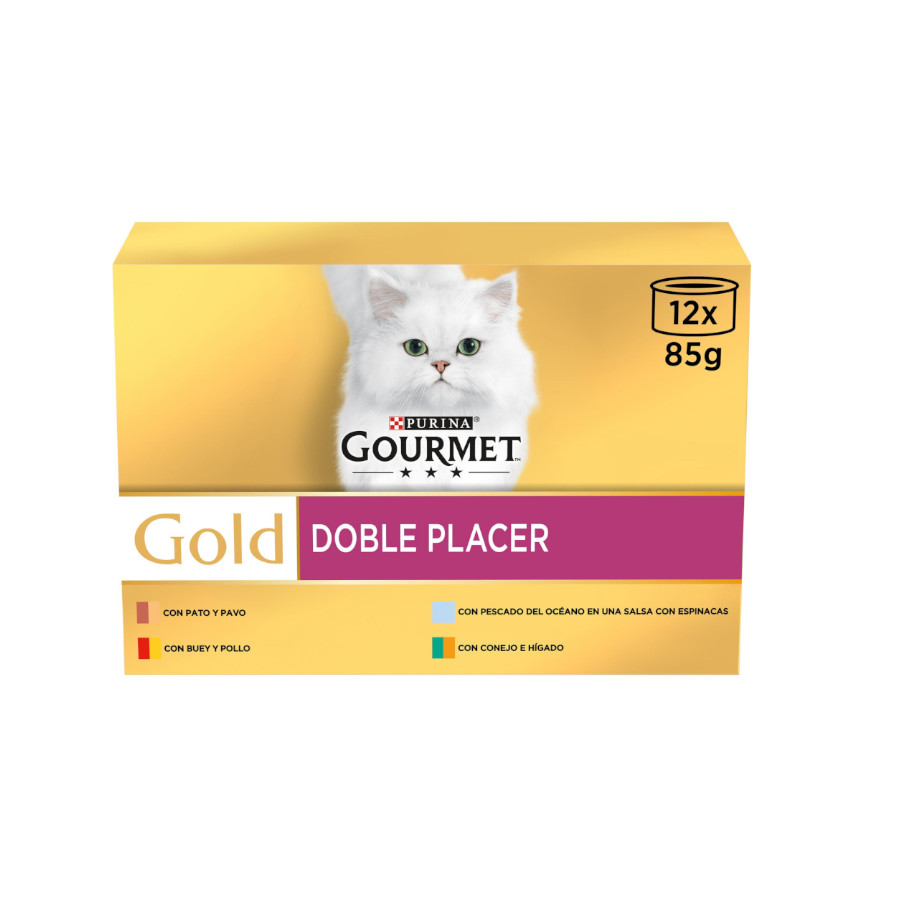 Gourmet Gold Sortido lata para gatos - Multipack