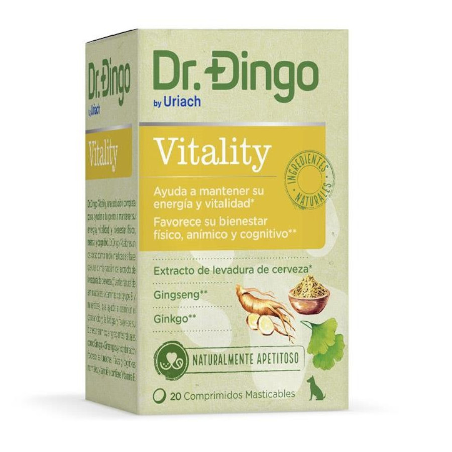 0.015 KG Dr. Dingo Vitality Comprimidos para cães