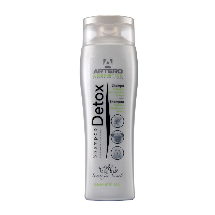 Shampoo Artero Detox Carvão Ativo para cães