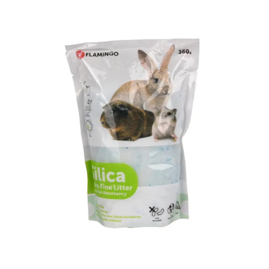 0.36 kg Flamingo Percato areia síliciosa para roedores