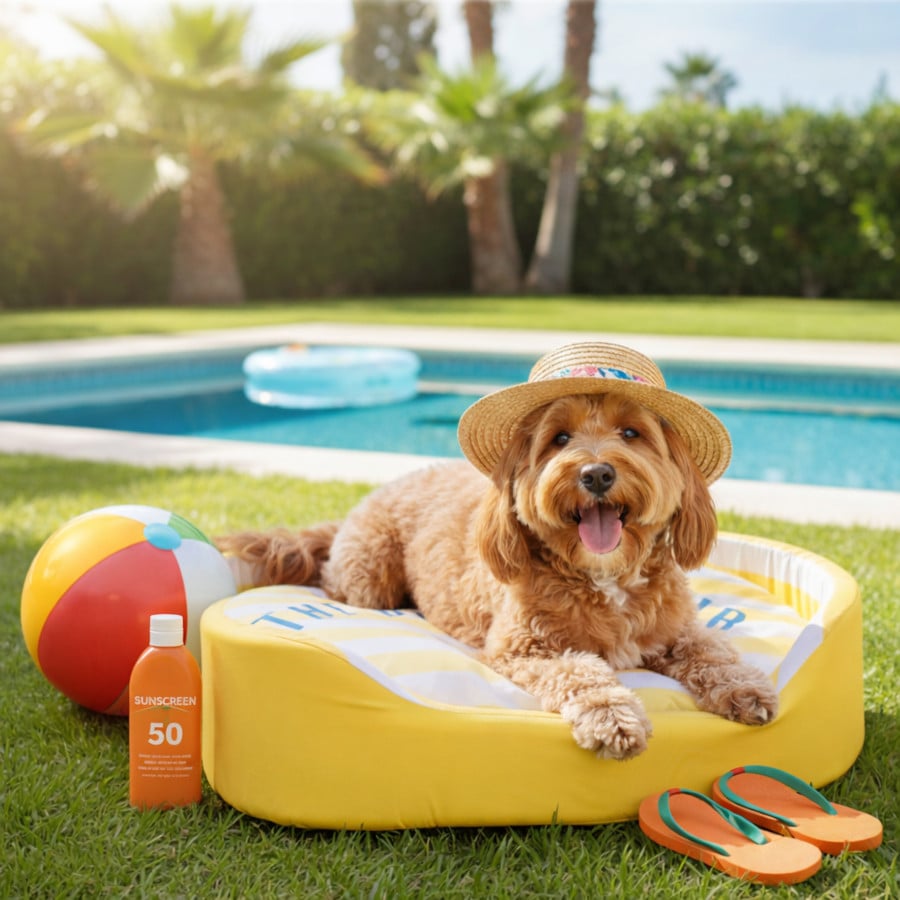 Summer Vibes Cool Bed Dolce Vita Cama Refrescante para cães