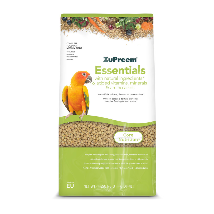 7.5 KG ZuPreem Essentials Ração média para pássaros