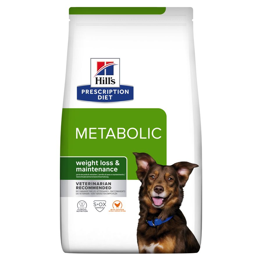 4 kg Hill's Prescription Diet Metabolic ração para cães