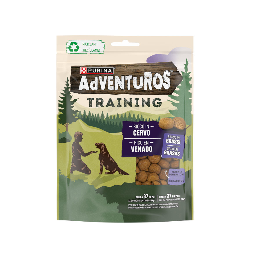 Adventuros Training Snacks de Veado para cães