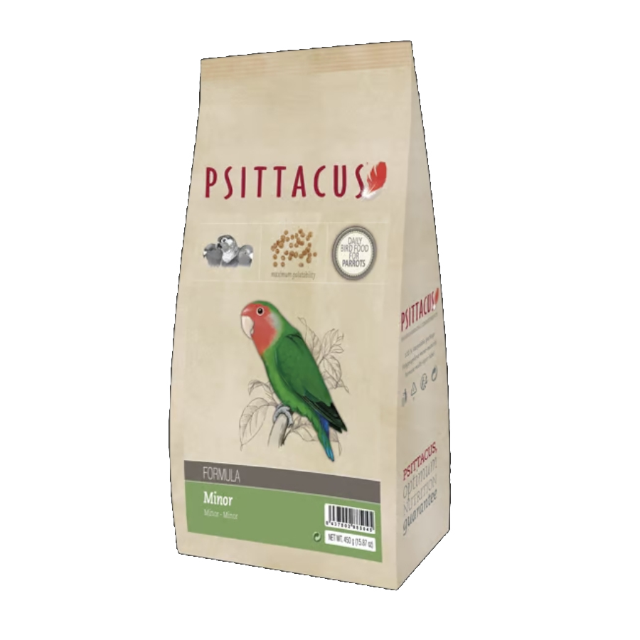 Psittacus Minor ração para pássaros pequenos
