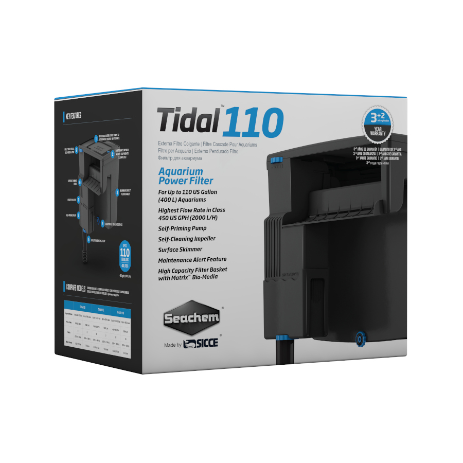 Filtro Seachem Tidal Waterfall para aquários