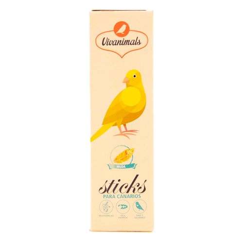 0.08 KG Vivanimals Barras Estimulante de Muda para canários
