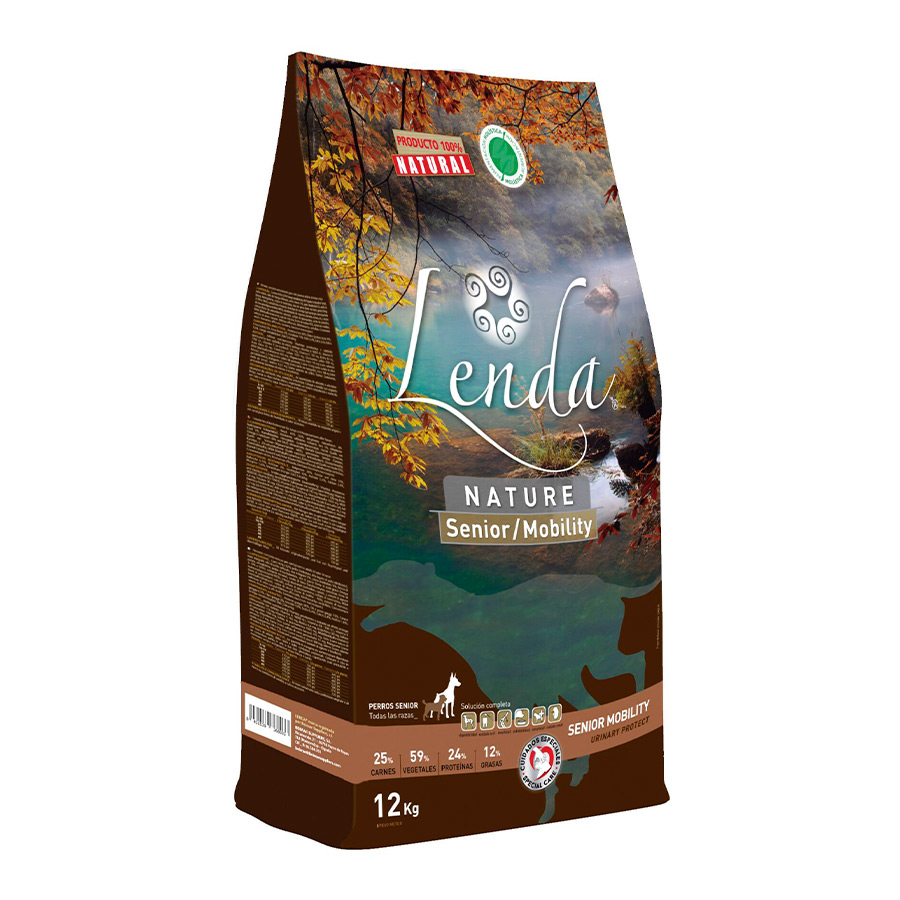 12 kg Lenda Nature Senior Mobility ração para cães