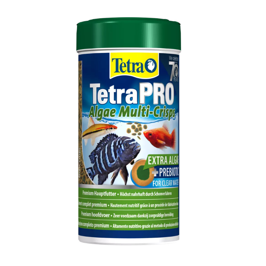 0.1 L Tetra Pro Algae Crisps Escamas para peixes
