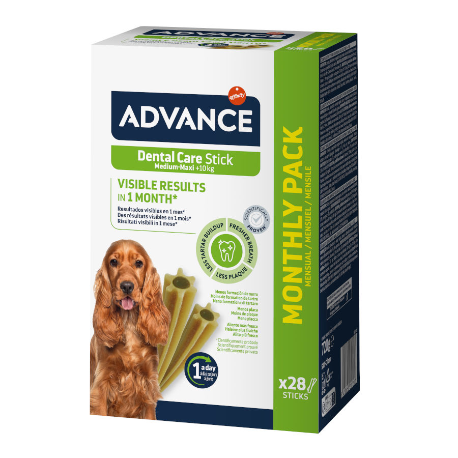 0.7196 KG Affinity Advance Snacks Dental Care Medium para cães
