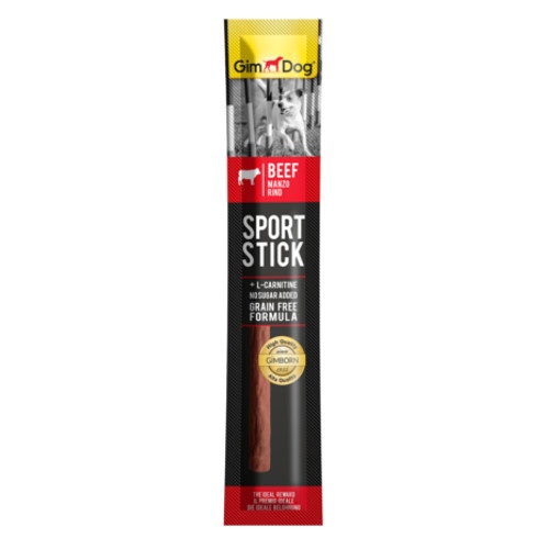 1 stick GimDog Sport Barritas Boi para cães