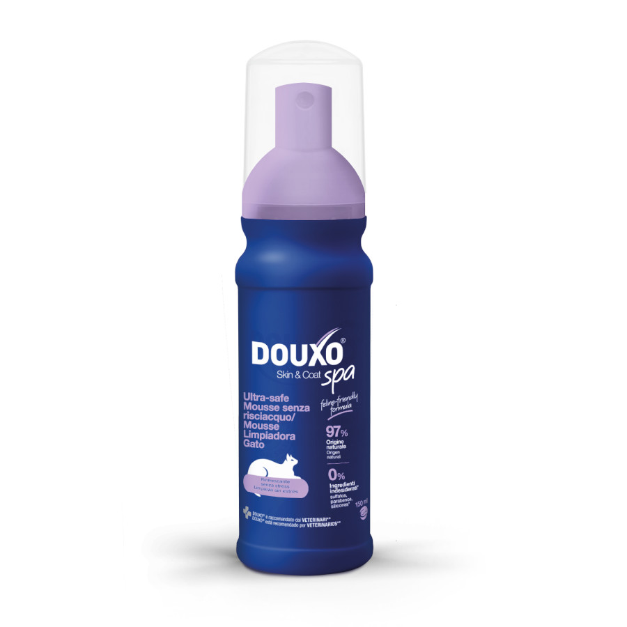 0.173 KG Ceva Douxo Spa Espuma de Limpeza Ultra Suave para gatos