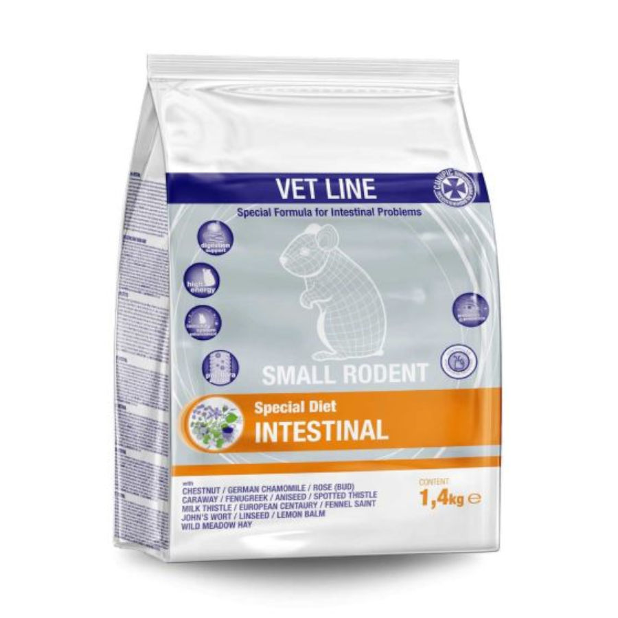 Cunipic Vet Line Intestinal ração para roedores