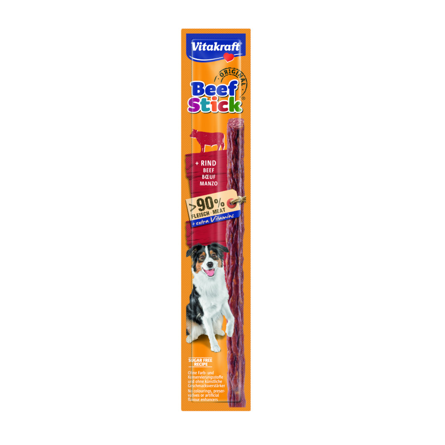 1 stick Vitakraft Sticks boi para cães