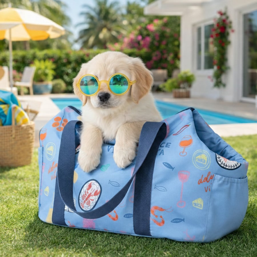 Summer Vibes Dolce Vita Bag Bolsa de Transporte para cães pequenos