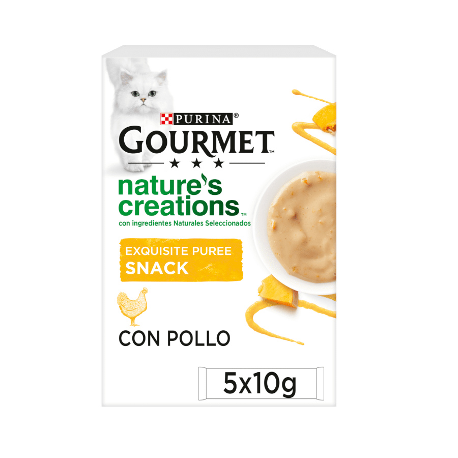 Gourmet Nature's Creations Snack Húmido de Frango para gatos